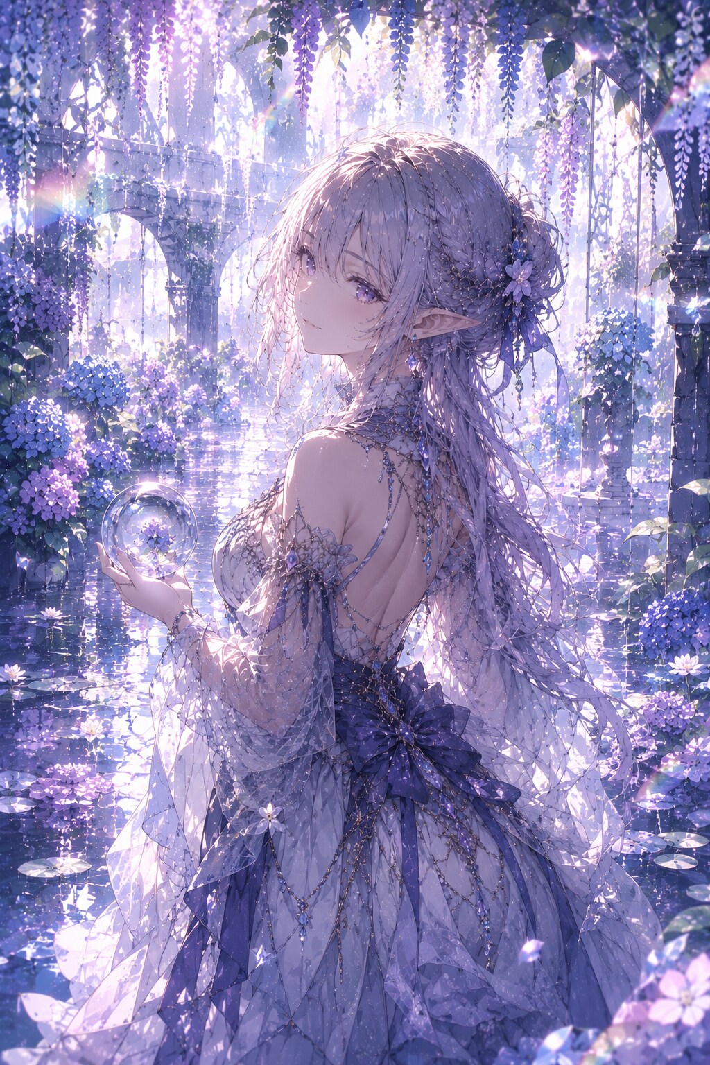 エルフの女の子