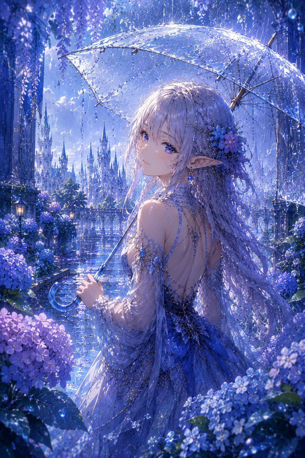 エルフの女の子