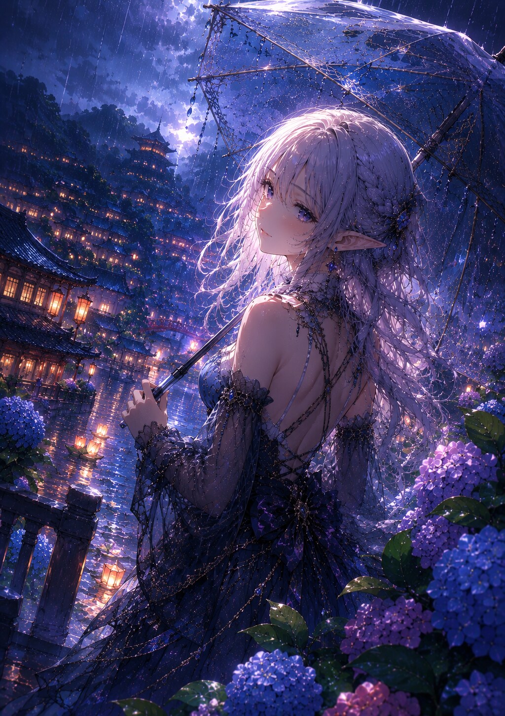 エルフの女の子