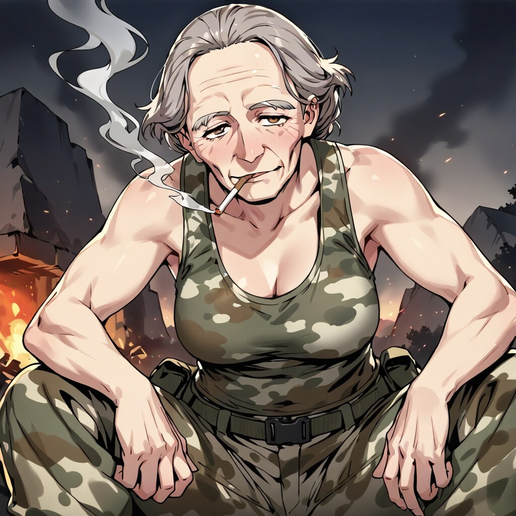 軍人マッチョババア LILAC版