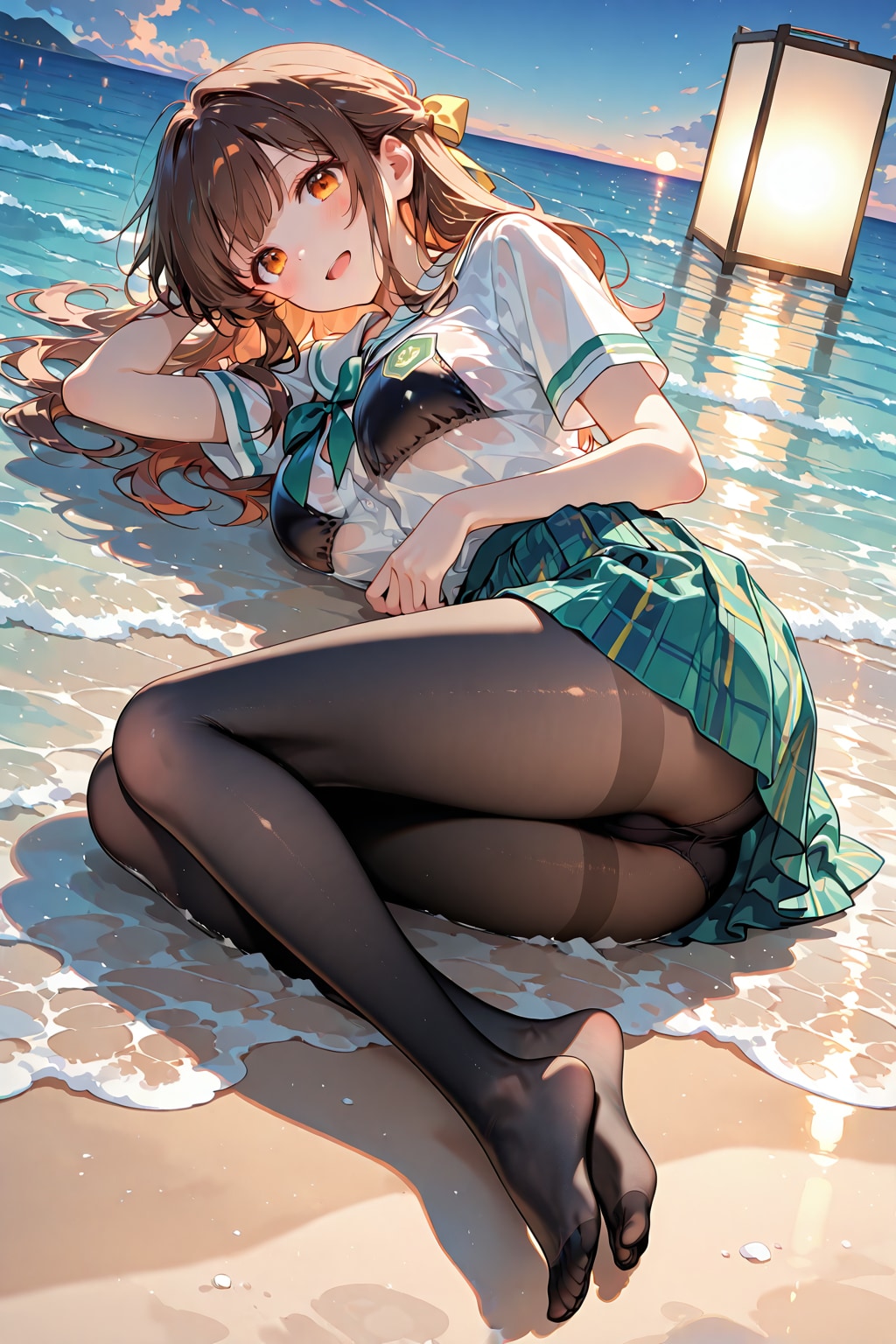 どこ見てるのかな？