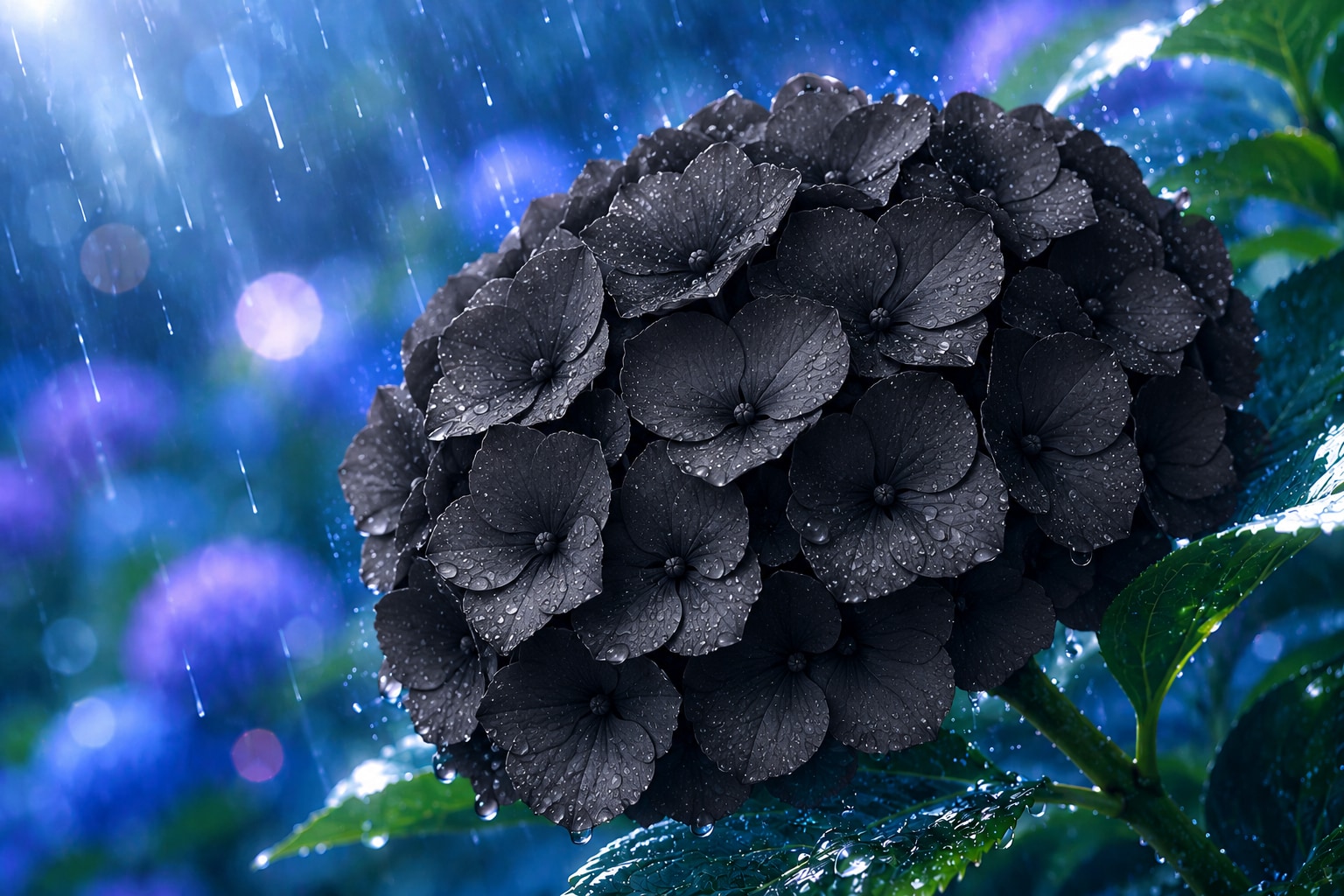 黒陽花