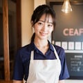 カフェ店員01 2枚目