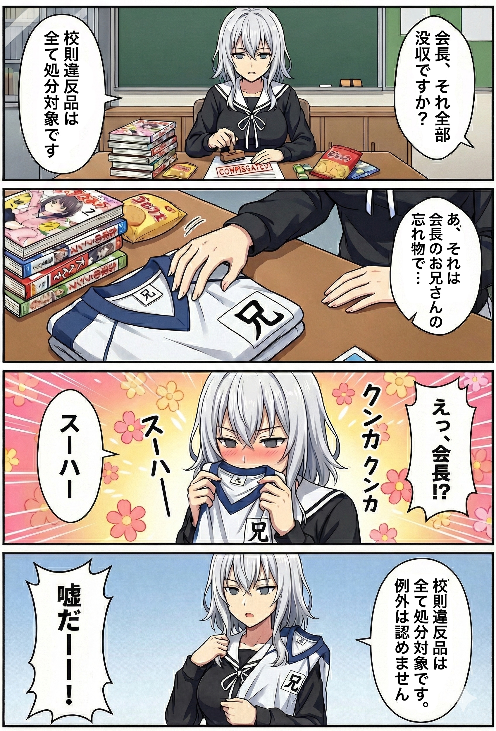 うちの子4コマ。14 | の人気AIイラスト・グラビア