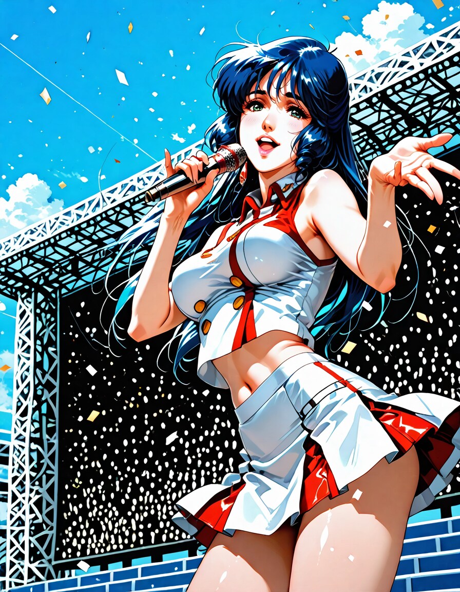 ミンメイ♡LIVE 5曲目　⑤ | の人気AIイラスト・グラビア