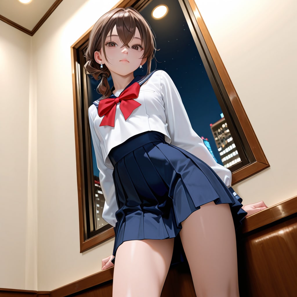 歩美 セーラー服 (21)