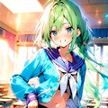 スパッツ装備の制服ギャルちゃん！ 6枚目