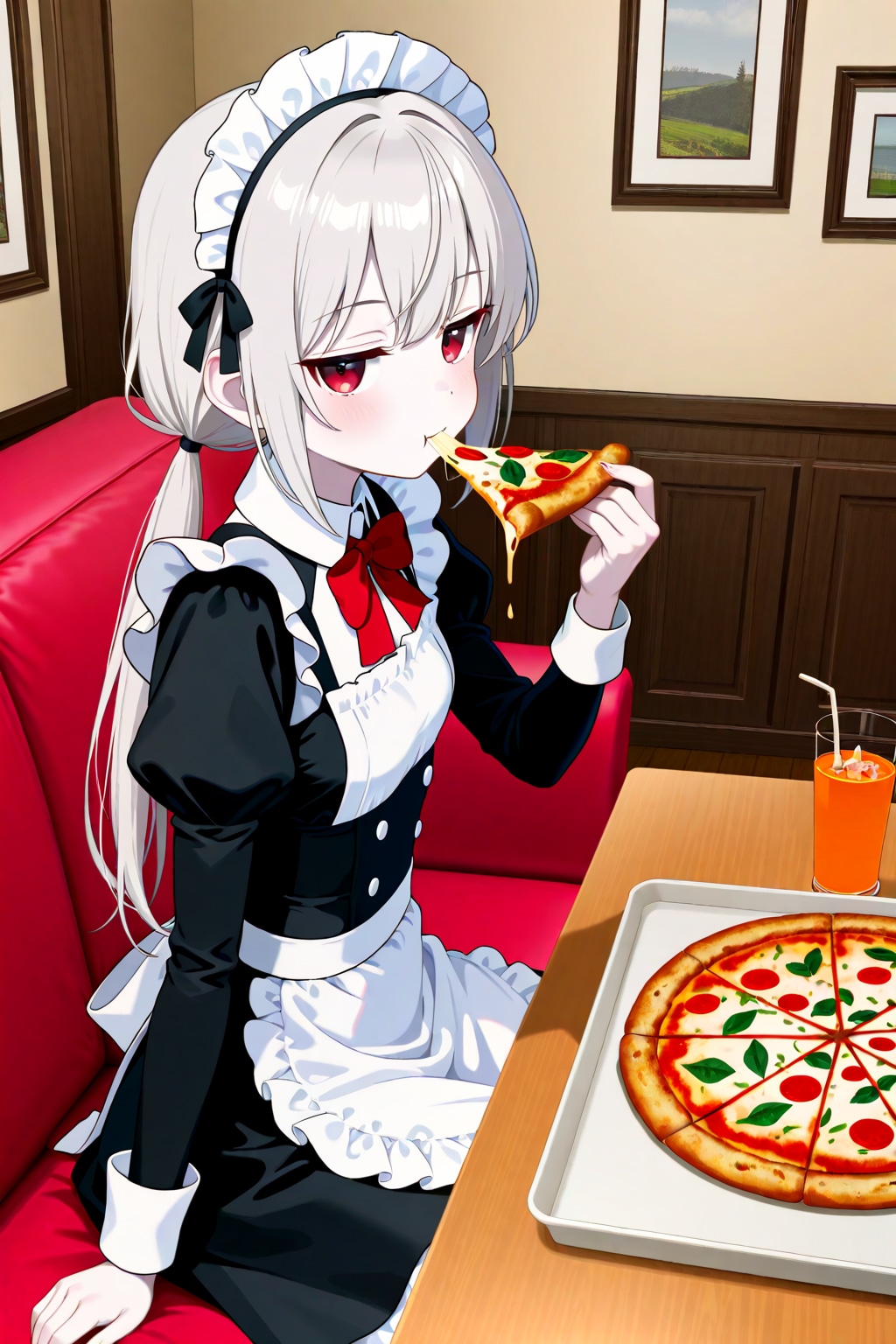 アイちゃんとおピッツァ