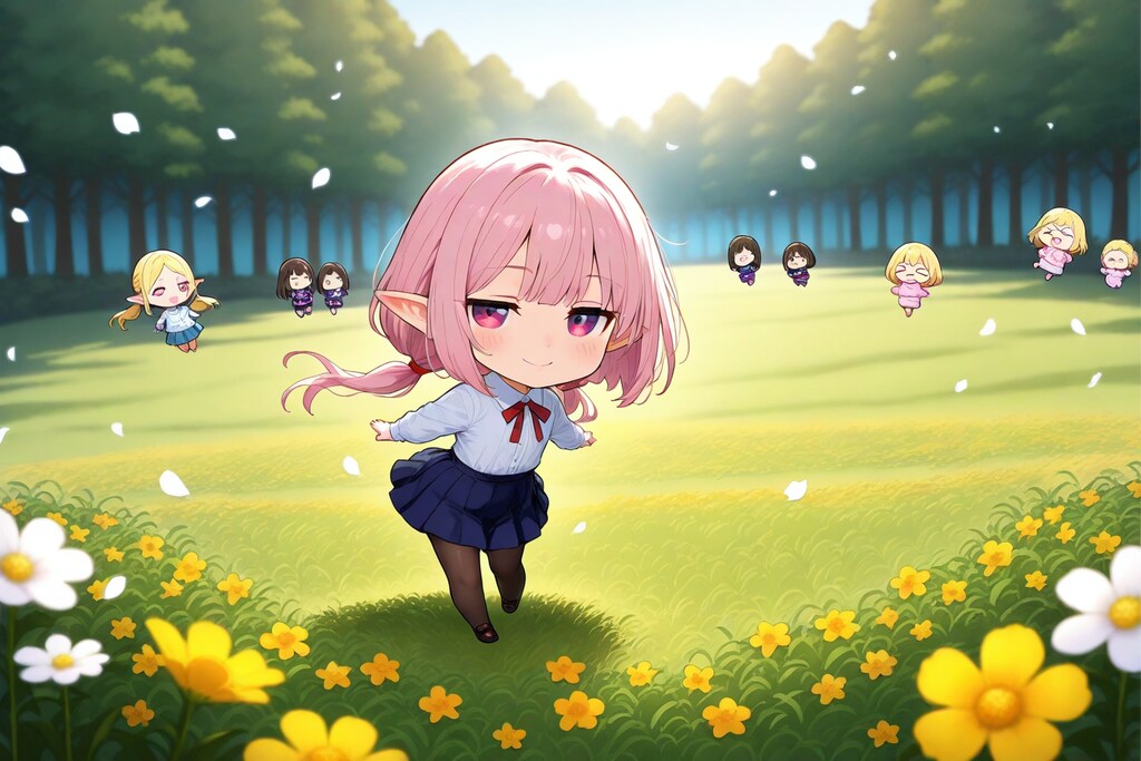 「あら-?、ここに来られたのね-♪。」