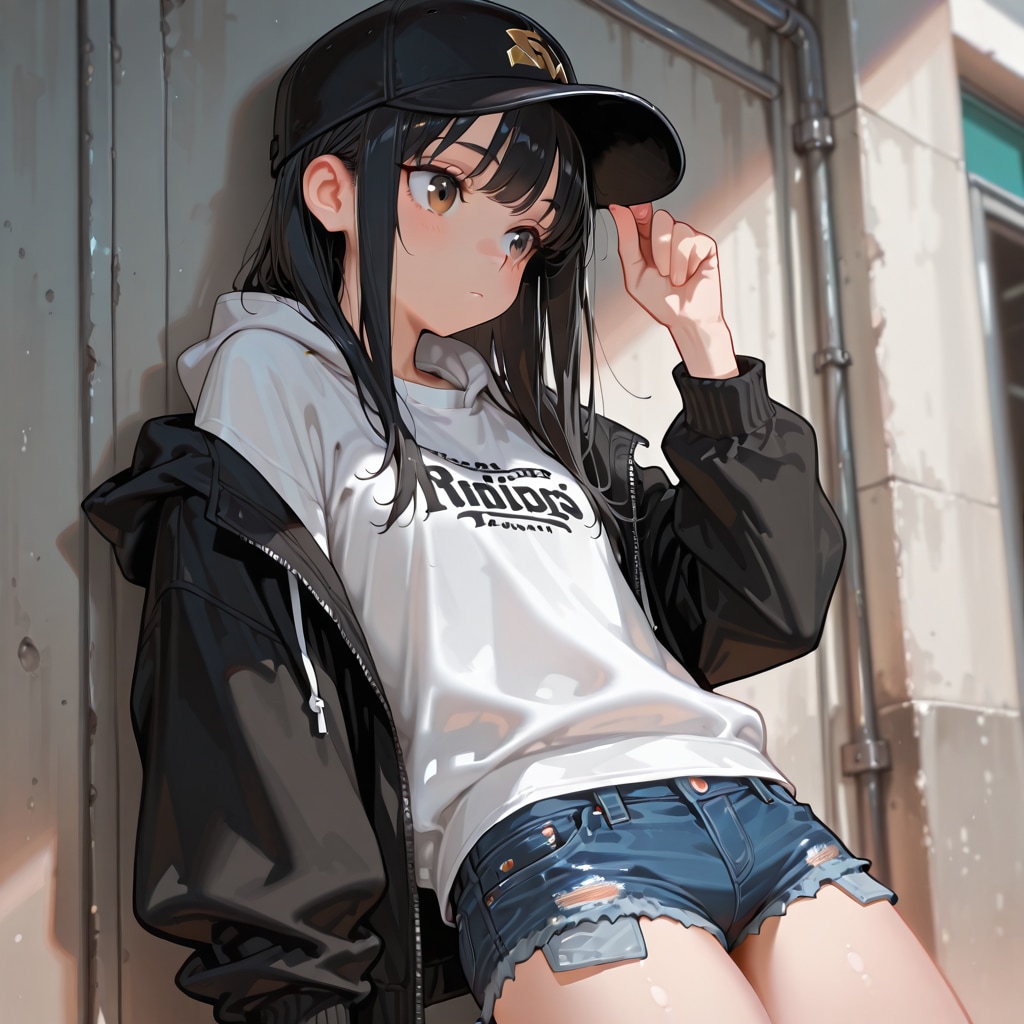 短パンTシャツ帽子パーカー