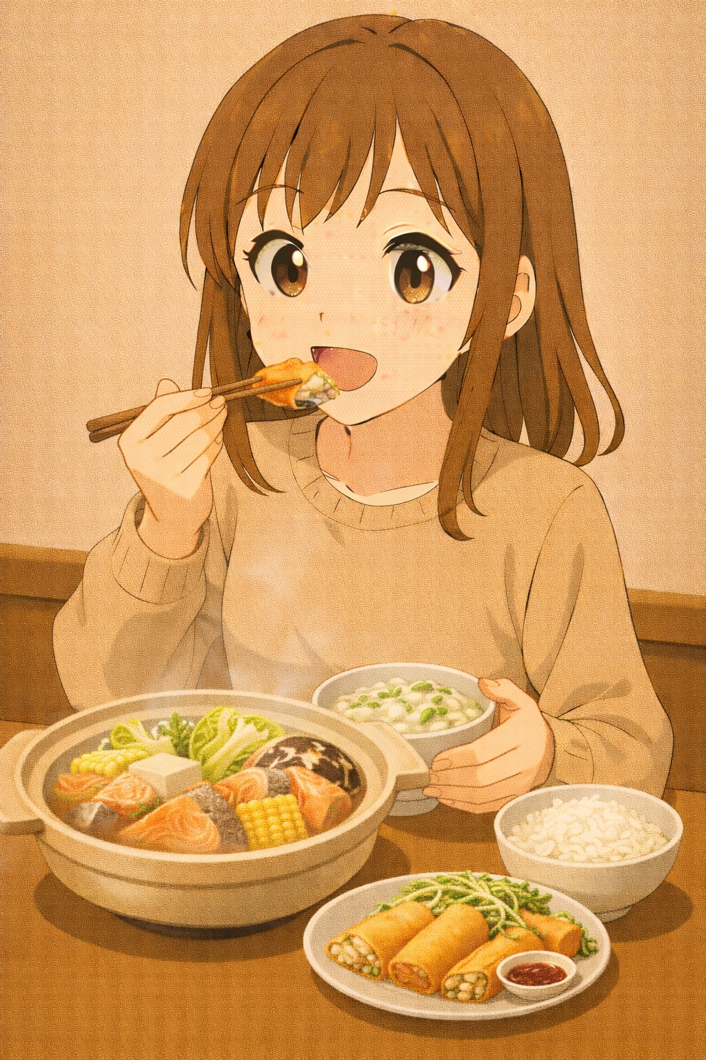 石狩鍋 | の人気AIイラスト・グラビア