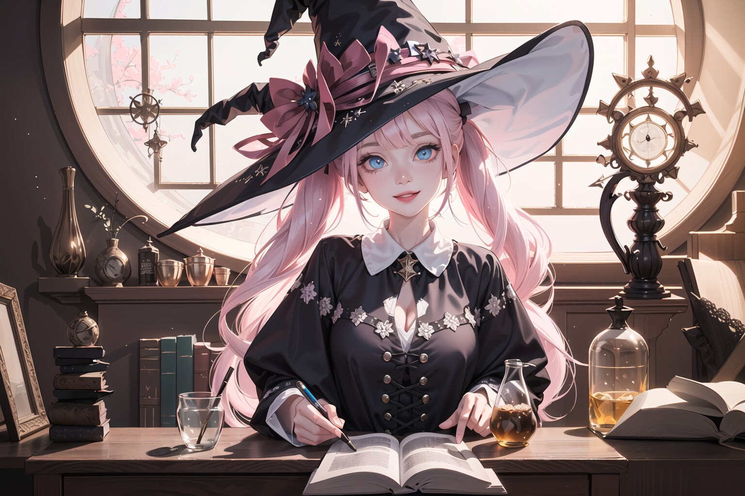 新モデルから作ったかわいい魔女ちゃん