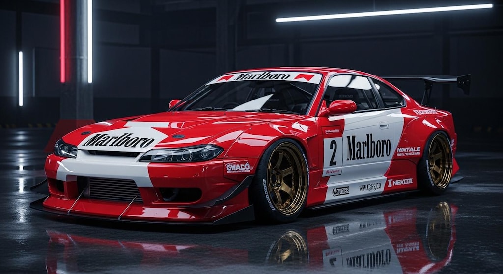 マルボロS15レーシングカー