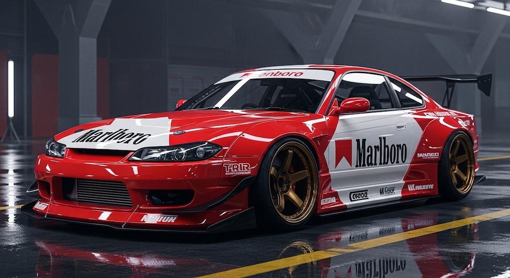 マルボロS15レーシングカー