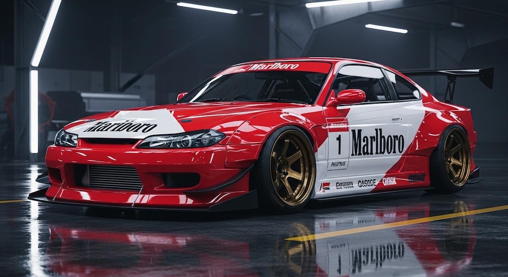 マルボロS15レーシングカー