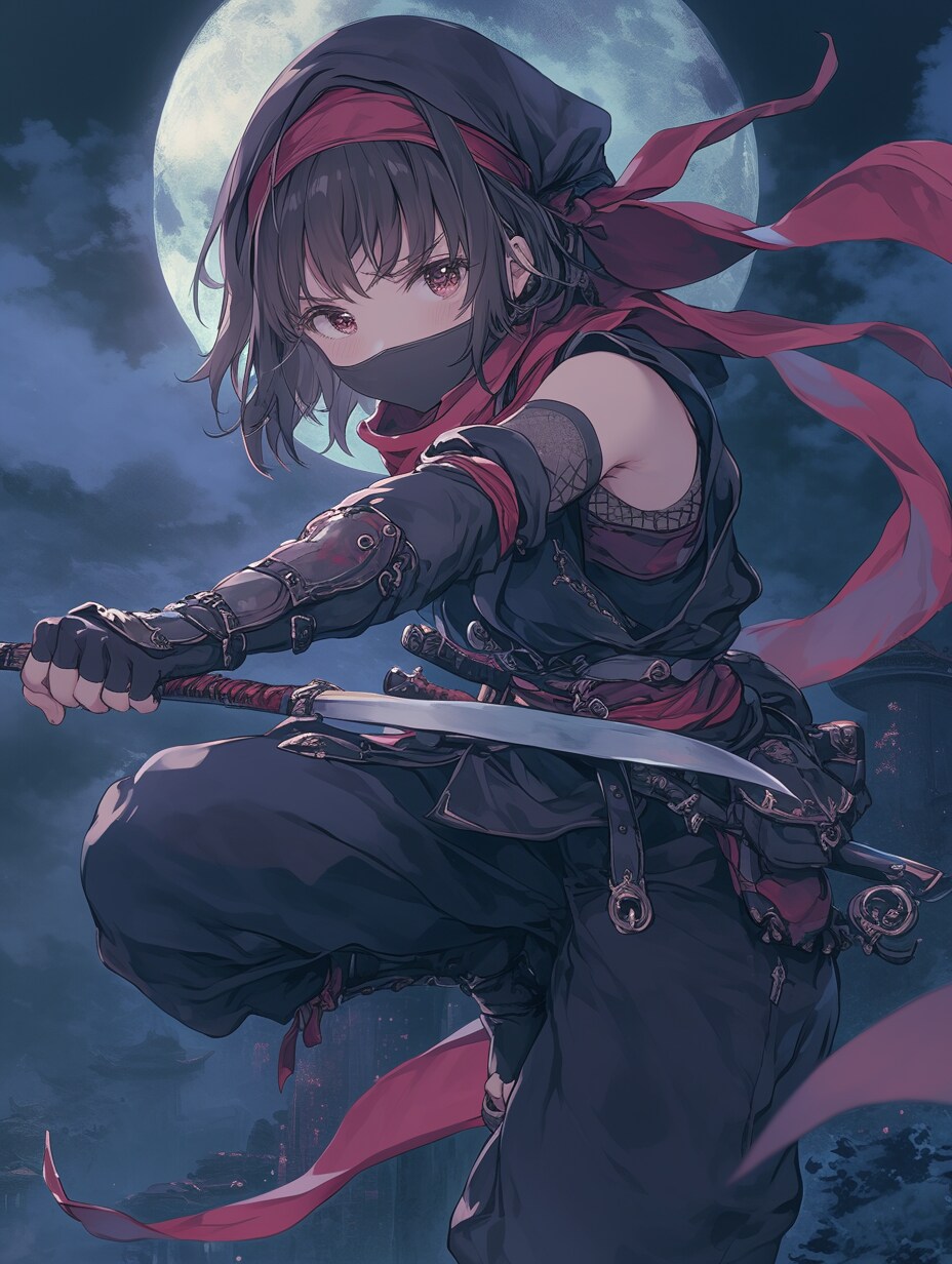 忍者娘。