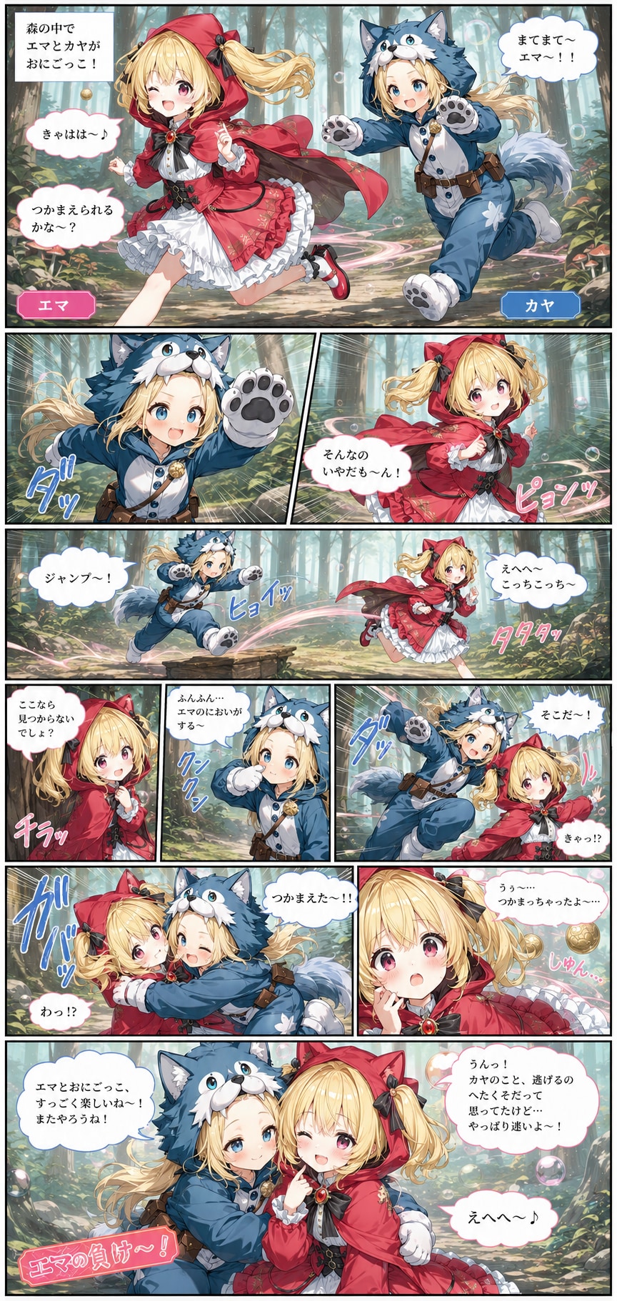 Ema Kaja Tag！（エマカヤ鬼ごっこ）
