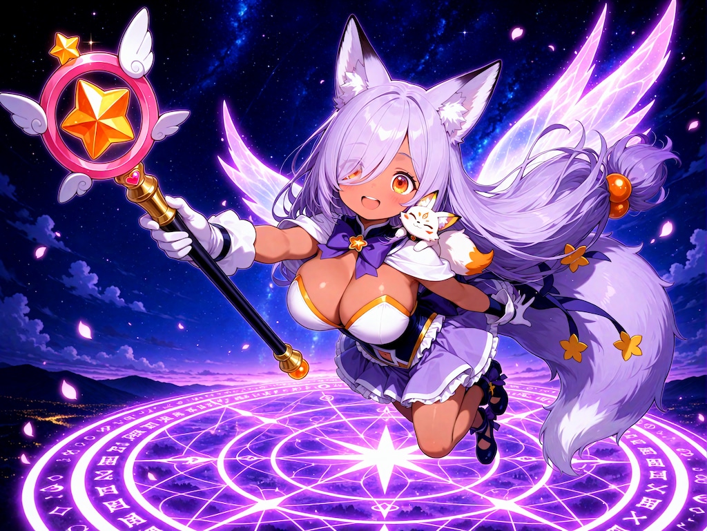 魔法少女紫狐ちゃん