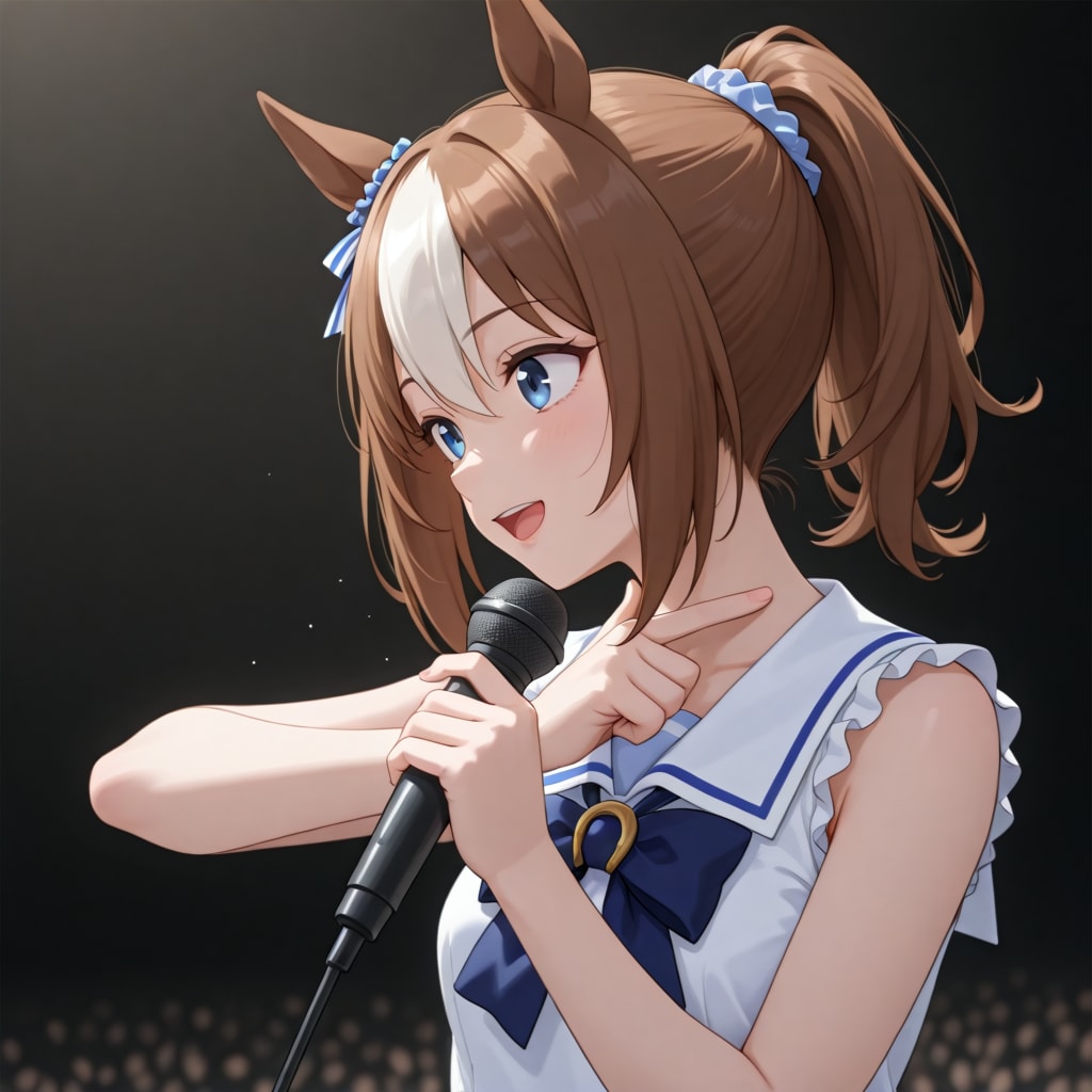 のど自慢の日 | の人気AIイラスト・グラビア