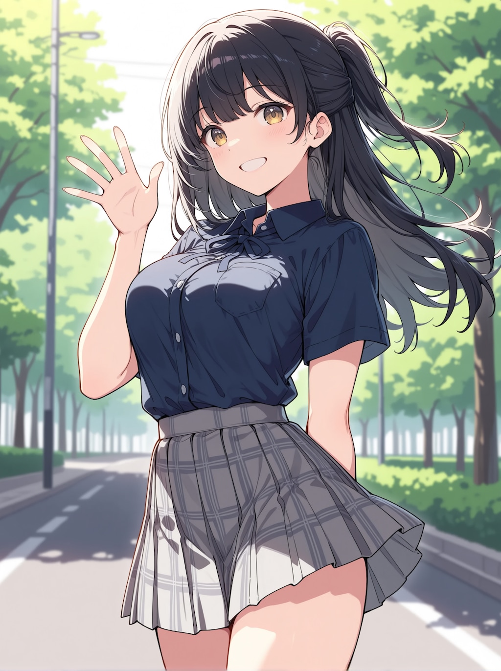 手