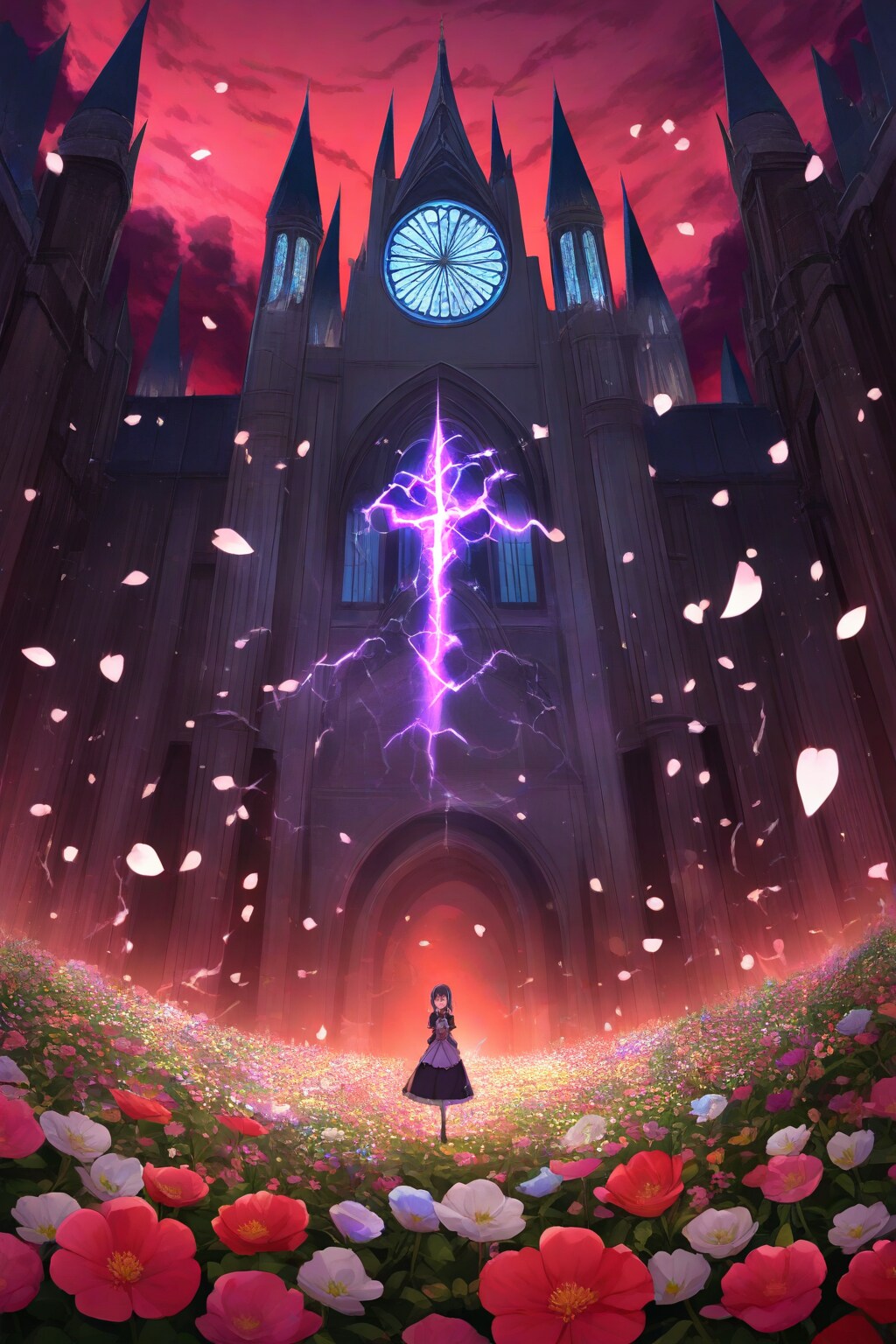 永遠の午後に咲く影 | の人気AIイラスト・グラビア