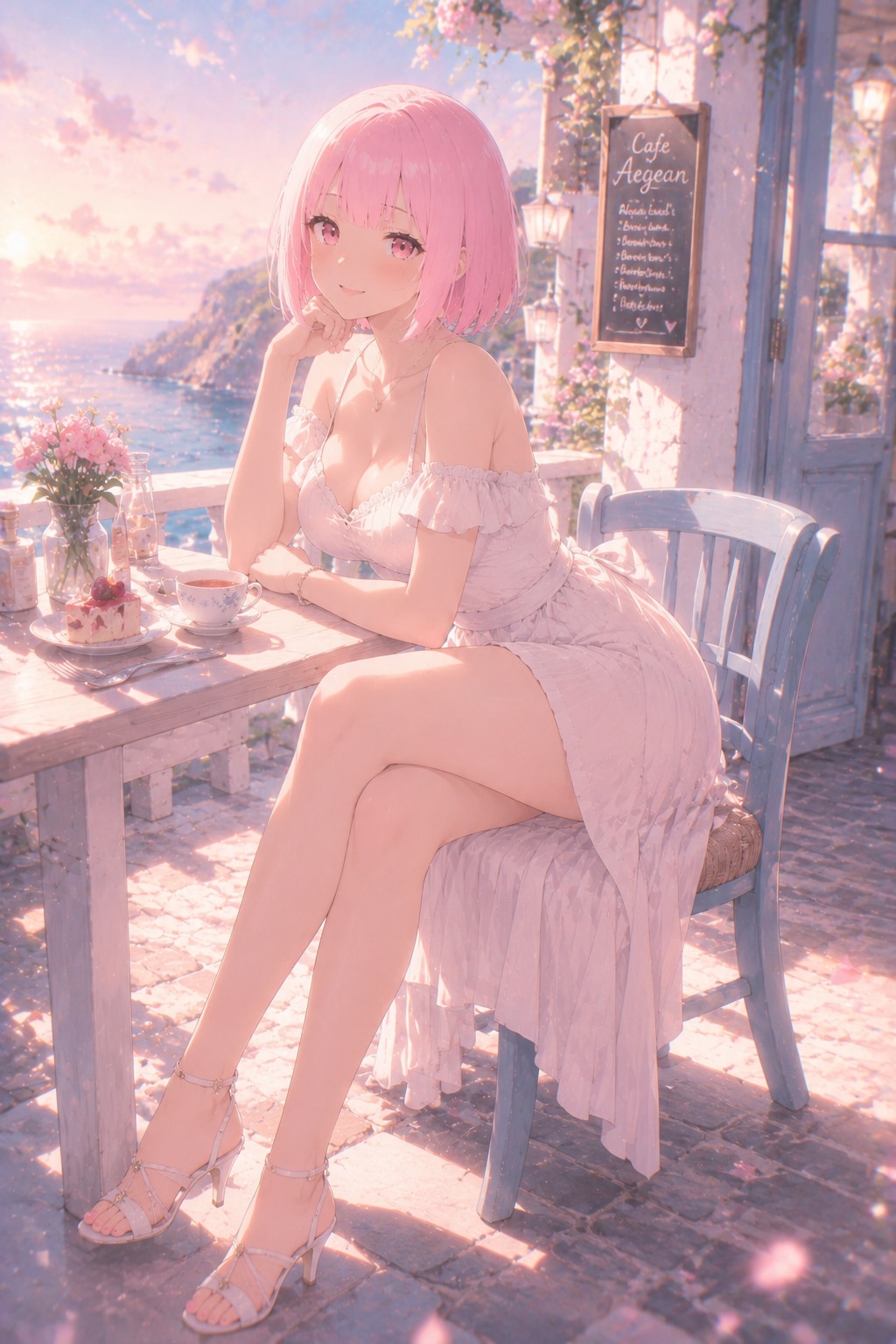 桜色の休日🌸🌊☕️