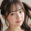 髪を結ってる女の子 2 7枚目