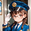１日警察署長委員長ちゃん 4枚目