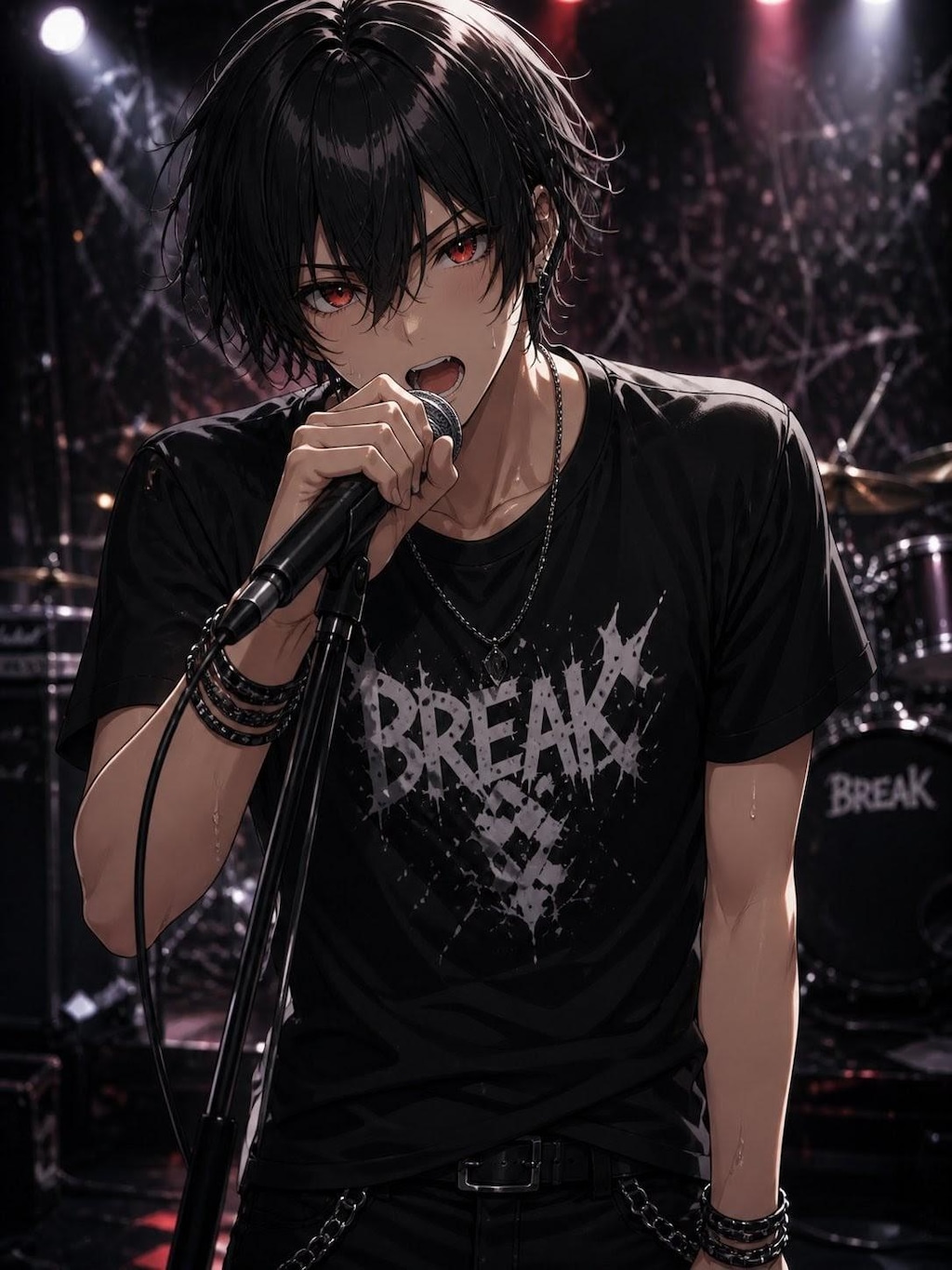 ロックバンド。