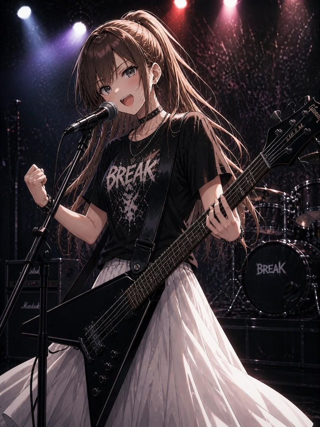 ロックバンド。