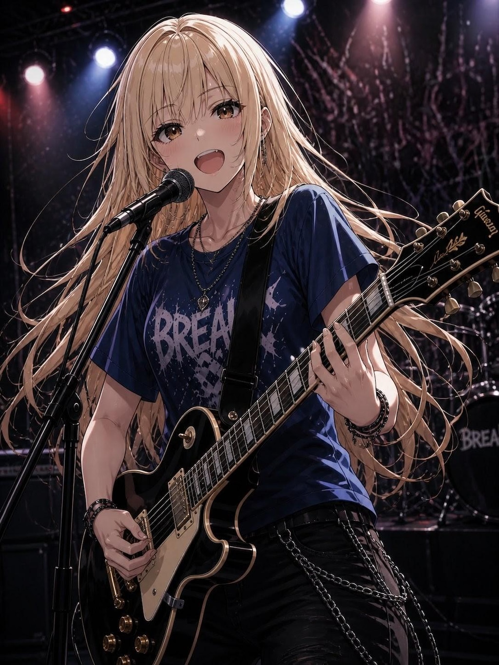 ロックバンド。