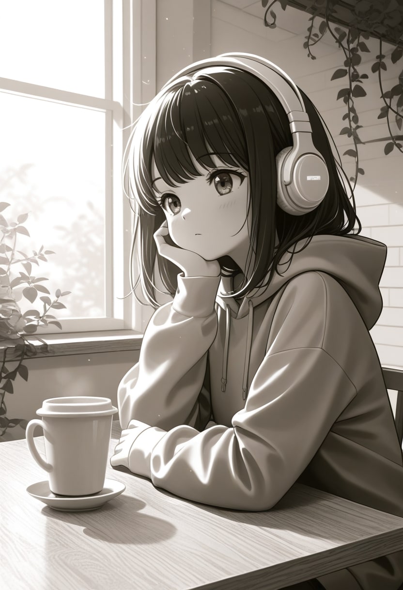 ヘッドフォンの少女(21)