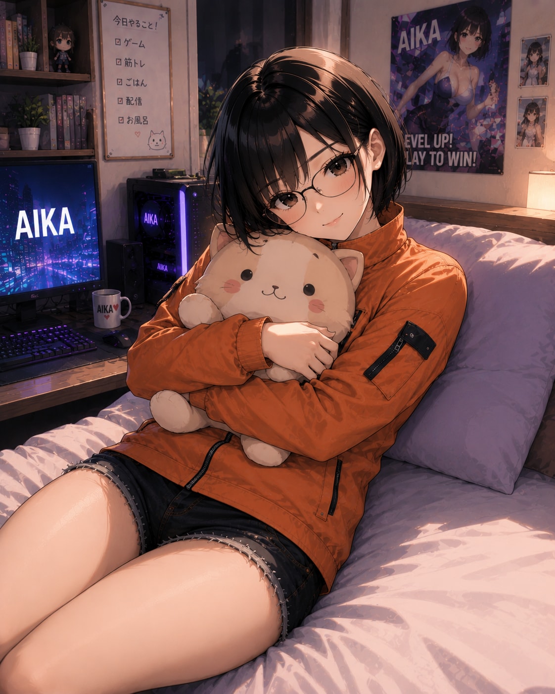ホットパンツな女の子