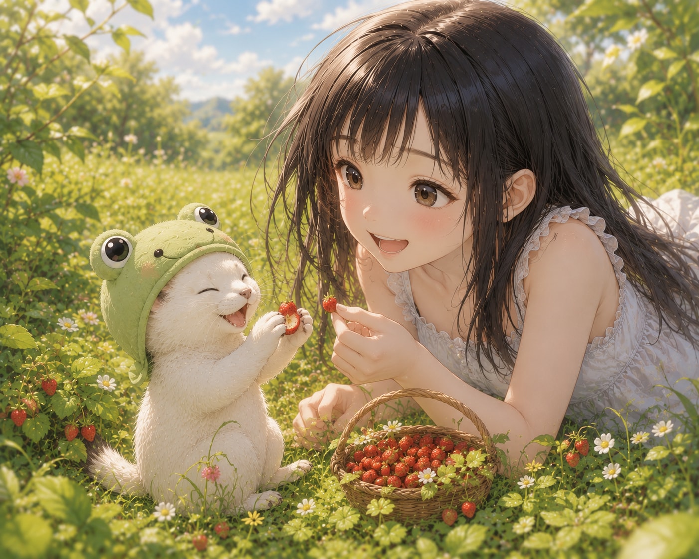 今日も仲良し♥ | の人気AIイラスト・グラビア