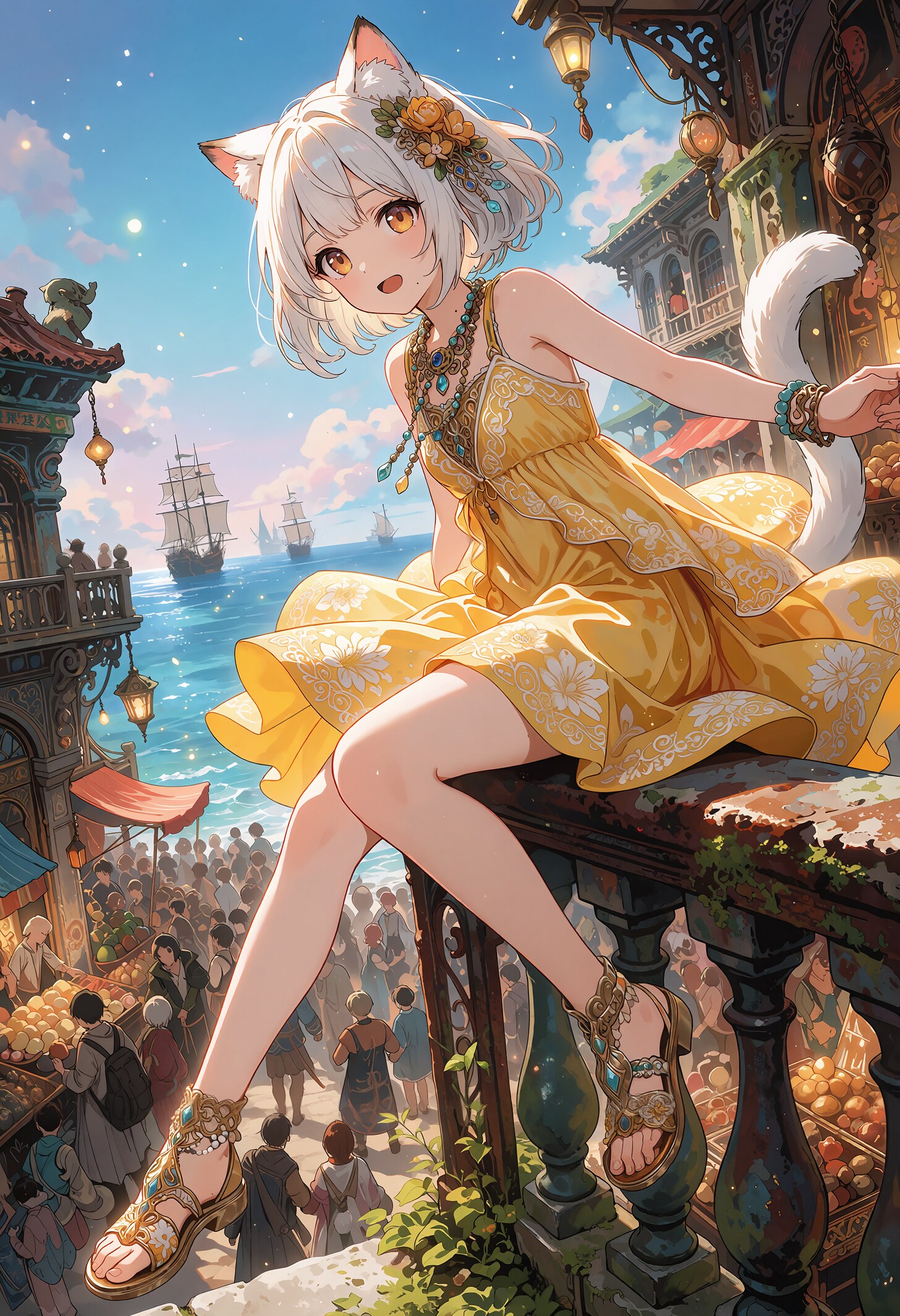 異世界市場 | の人気AIイラスト・グラビア