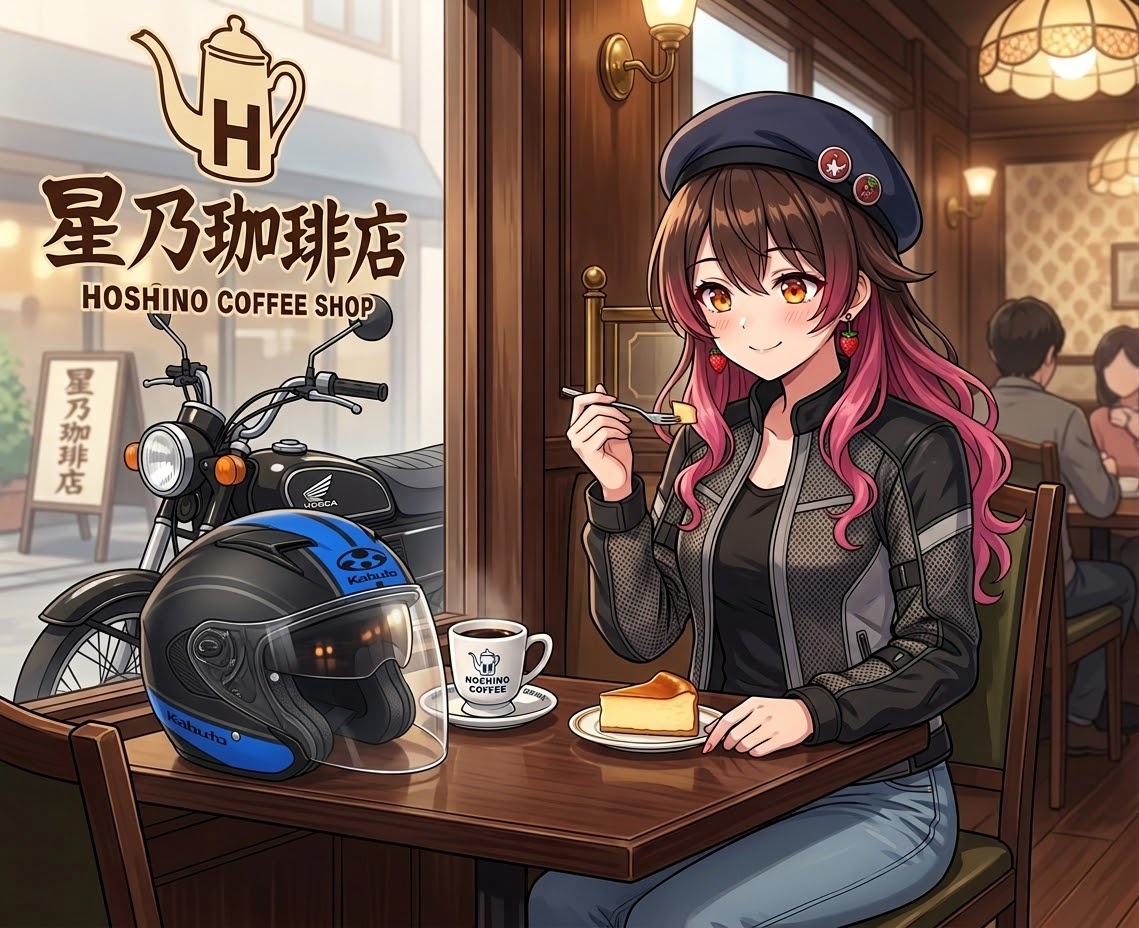 本日のつーりんぐ？④星乃珈琲店で休憩☕︎ | の人気AIイラスト・グラビア