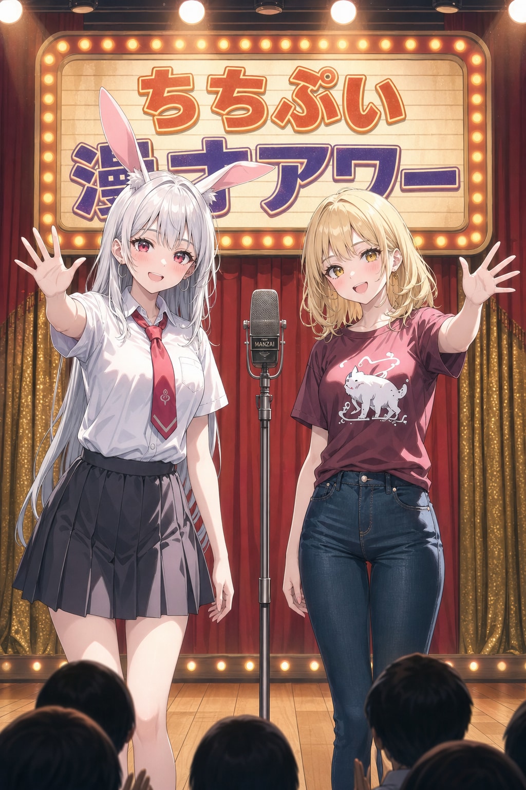 【誕生日FA】湖夏ちゃんとみみちゃんの漫才👱🏼‍♀️🐰🎶