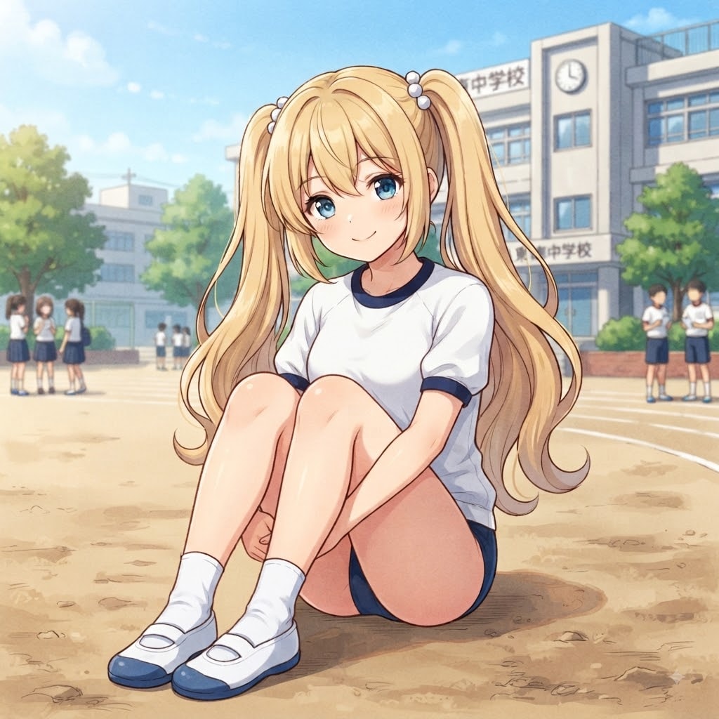ブルマの女の子