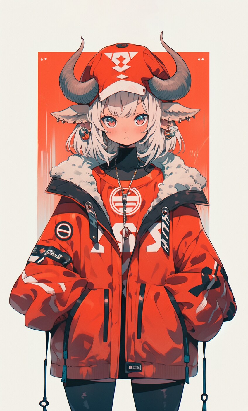 ニュータイプケモ娘_model:BISON