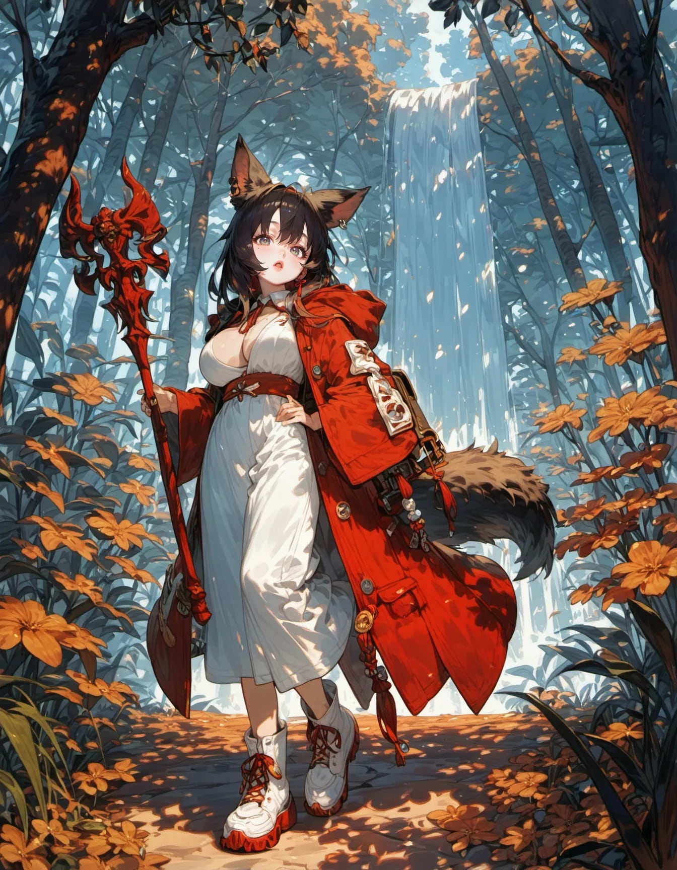 Crimson Sentry | の人気AIイラスト・グラビア