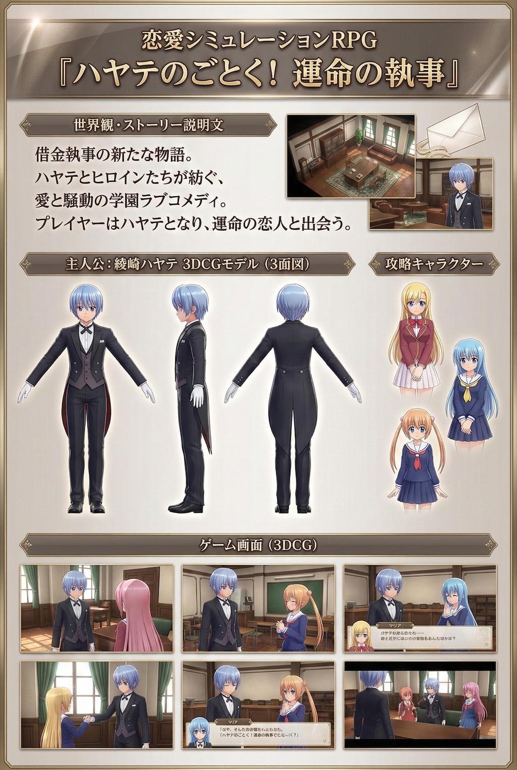 ゲーム雑誌12　ハヤテのごとく！恋愛シュミレーション