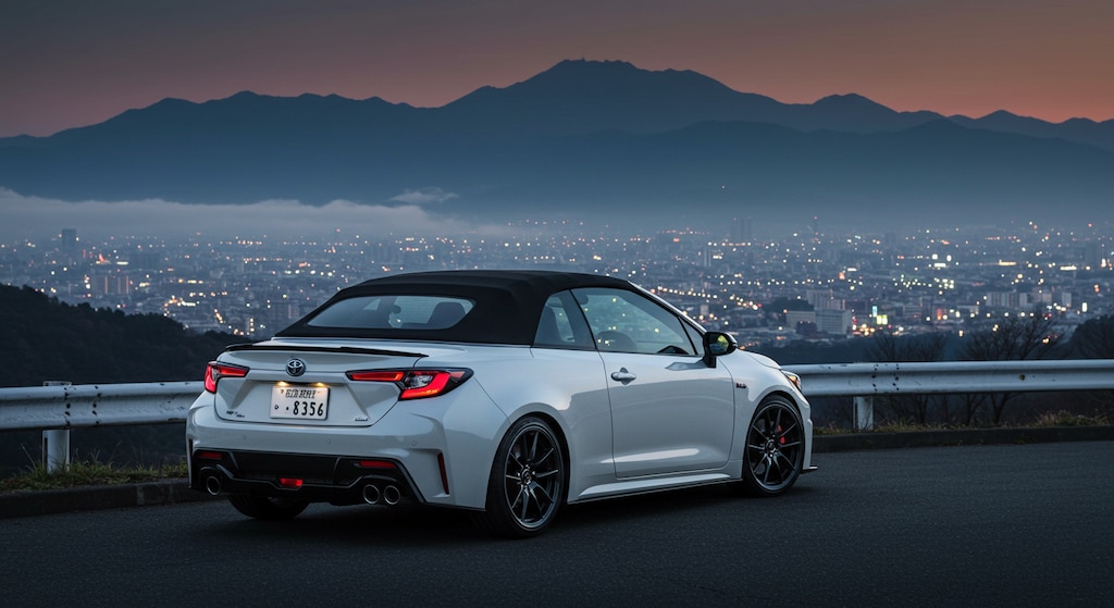 GRカローラオープンカー