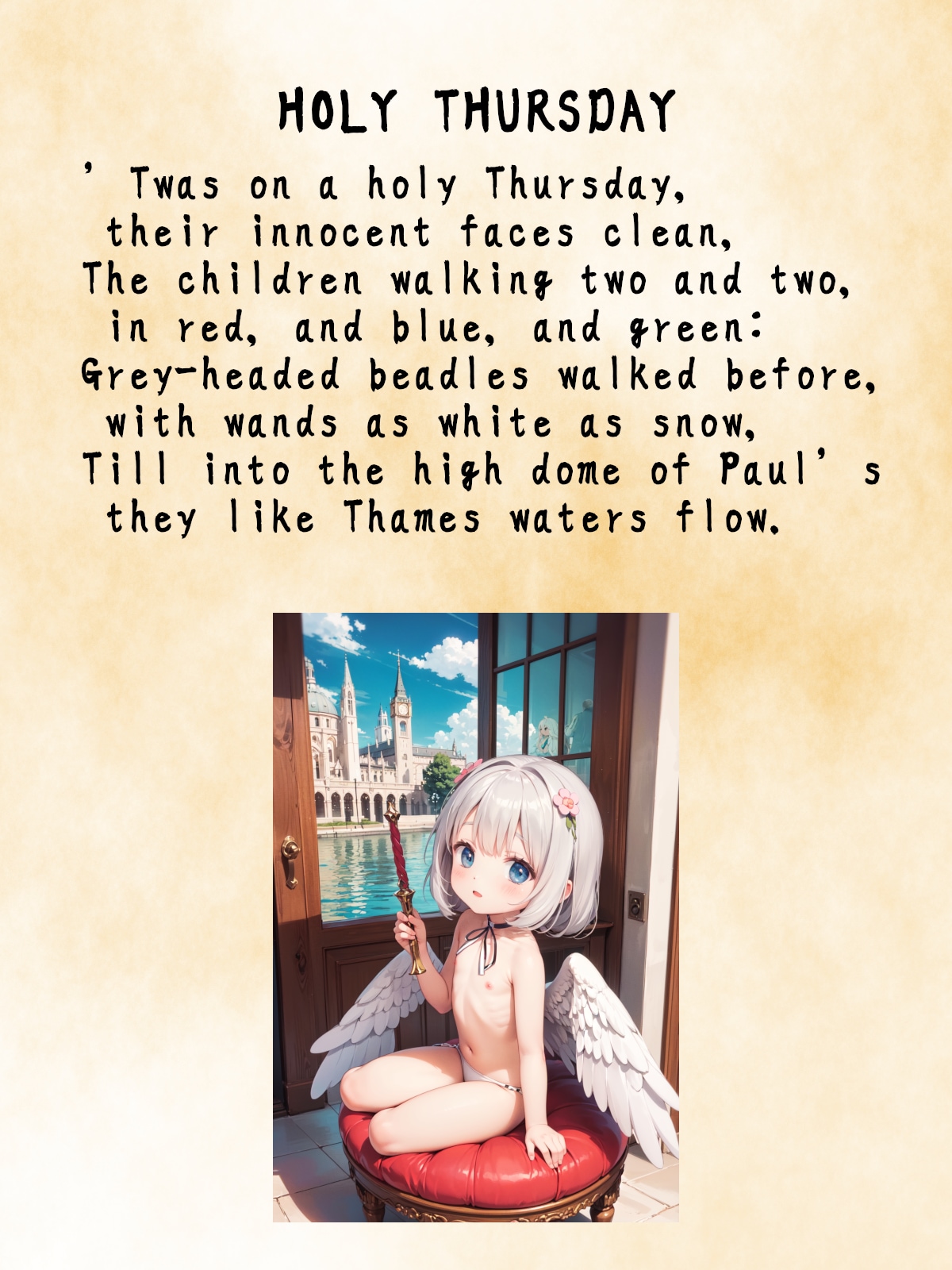 Songs of Innocence 12 Holy Thursday