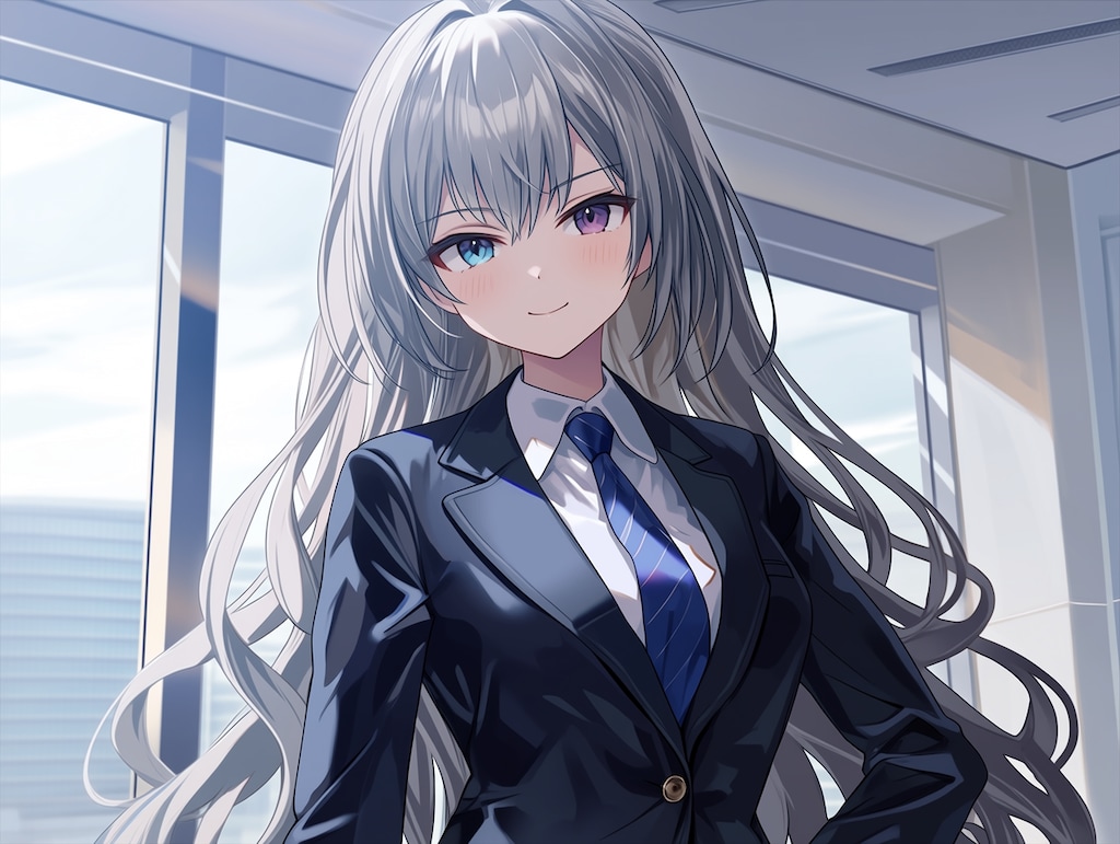 スーツ姿（３）虹宮あかり　GPTimages2.0