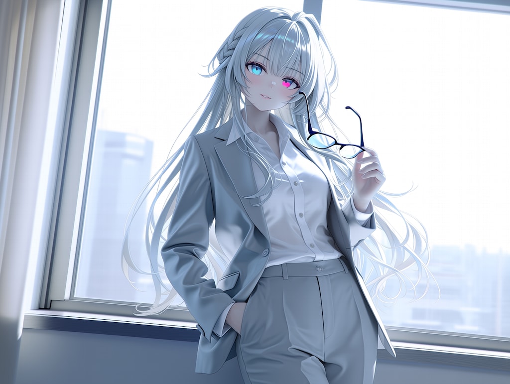 スーツ姿（３）虹宮あかり　GPTimages2.0