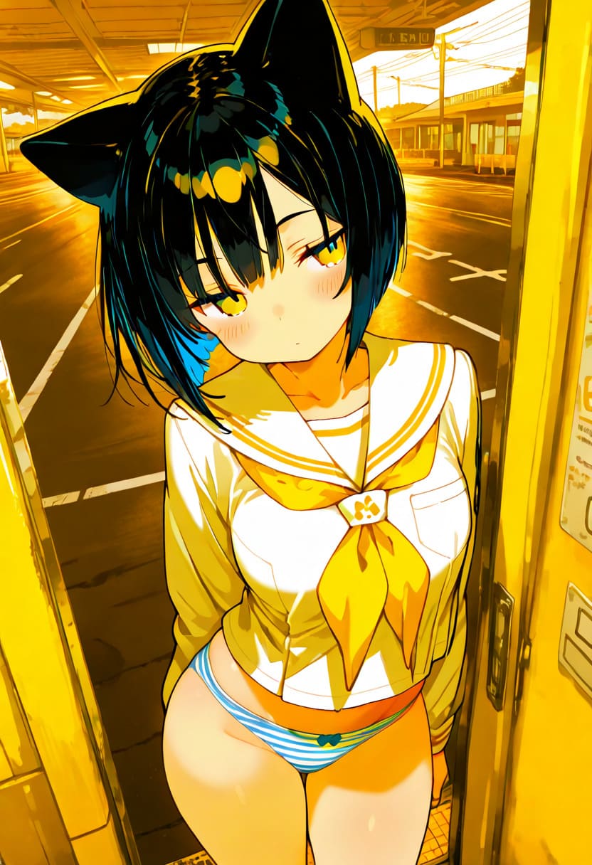 The Backrooms風イラスト 3