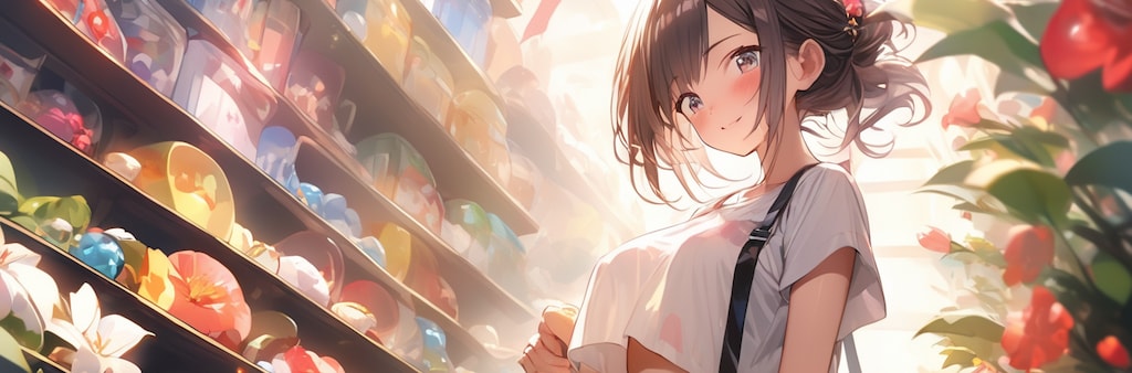 ショッピング お花屋さん