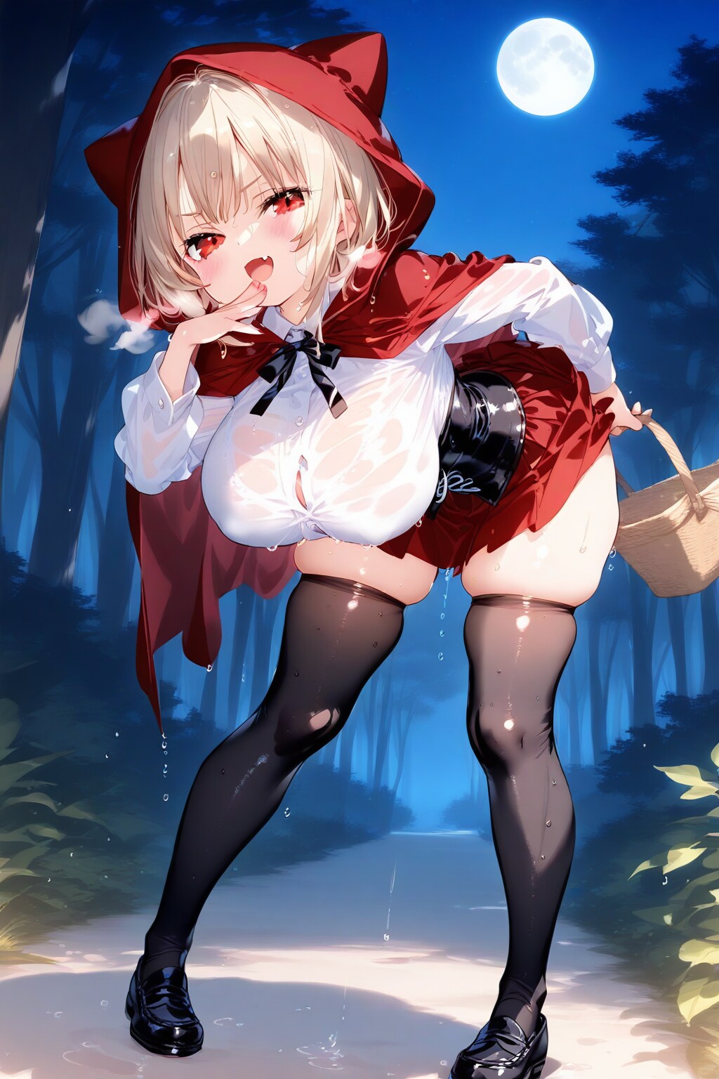 ロリ巨乳赤ずきん