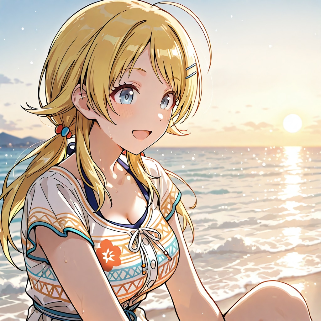 海でゆったり