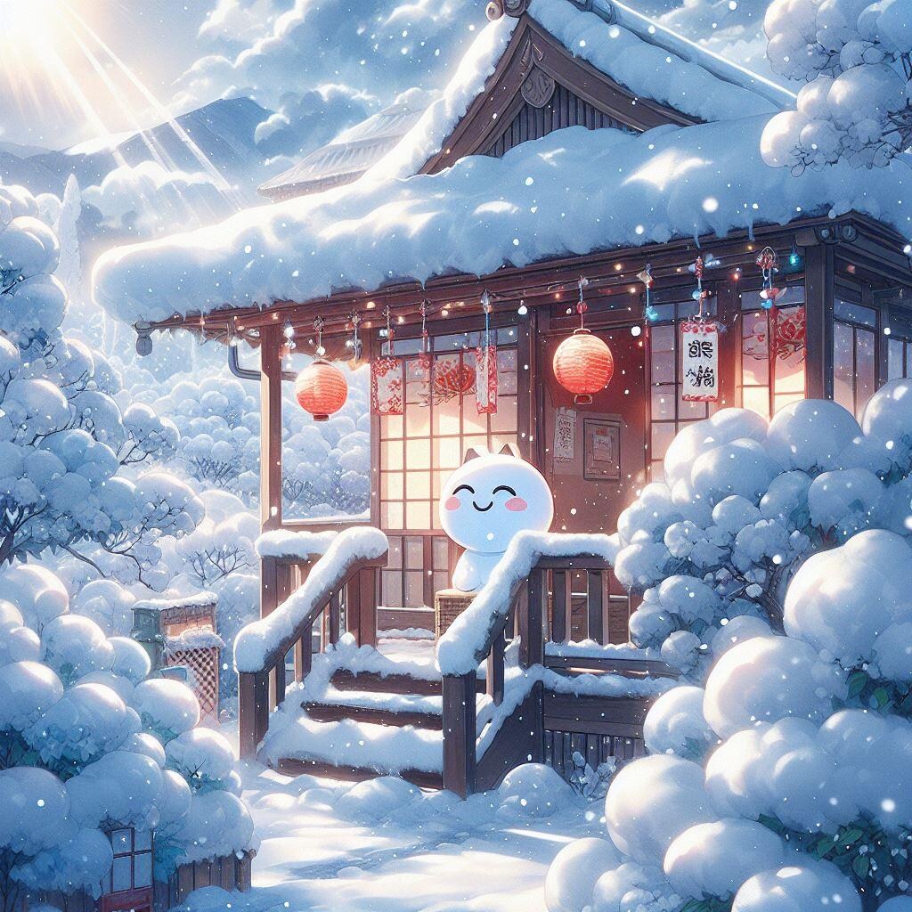 新しき年の初めの初春の 今日降る雪のいやしけ吉事